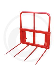   Bálaszállító villa 1000Kg terhelhetőséggel 4db 1100mm-es tüskével