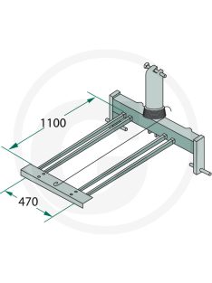 Bálahordó villa (1100kg terhelhetőséggel) 