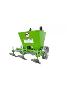 Burgonya ültető vetőgép 2 soros Fém kerékkel 