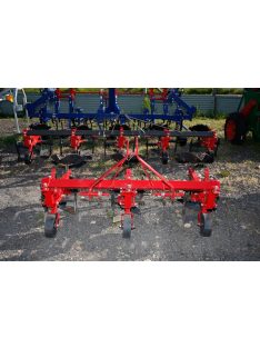   Sorközművelő kultivátor 3 kocsis kompletten (művelő tagokkal, állítható töltögető ekékkel) 