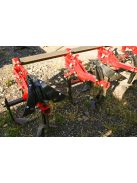 Sorközművelő kultivátor 3 kocsis kompletten (művelő tagokkal, állítható töltögető ekékkel) 