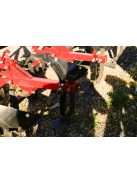 Sorközművelő kultivátor 3 kocsis kompletten (művelő tagokkal, állítható töltögető ekékkel) 