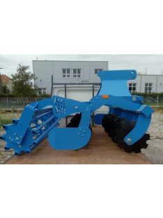   AGRISTAL (lengyel) 2,5m rövidtárcsa csőpálcás hengerrel  