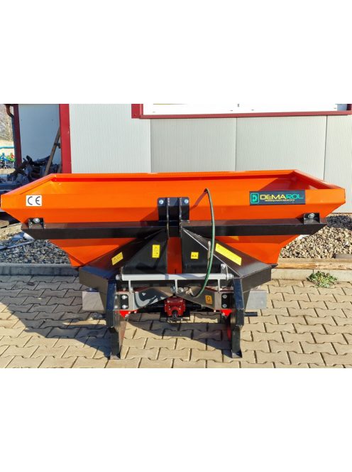 Műtrágyaszóró 2 tárcsás, hidr. nyitás-zárás (400 literes) ponyvával