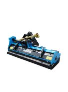 Agrostar AXL (lengyel) kalapácsos szárzúzó 240cm, HIDRAULIKUSAN NYITHATÓ hátsó fedéllel, KARDÁNNAL, KISZÁLLÍTVA