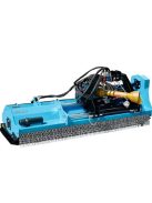 Agrostar AXL (lengyel) kalapácsos szárzúzó 240cm, HIDRAULIKUSAN NYITHATÓ hátsó fedéllel, KARDÁNNAL, KISZÁLLÍTVA