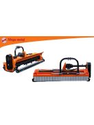 Mega Metal UM 180 kalapácsos erősített masszív szárzúzó, nyitható hátsó fedéllel, kardántengellyel