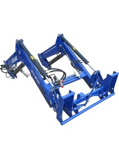   Homlokrakodó MTS900 MTZ 320.4 traktorhoz, 900 kg teherbírású, joystikkal, (EURO MORM csatlakozós) INGYEN KISZÁLLÍTVA