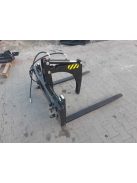 Rönkfogó adapter 1 fogas hidraulikus, raklapvillával