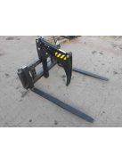 Rönkfogó adapter 1 fogas hidraulikus, raklapvillával