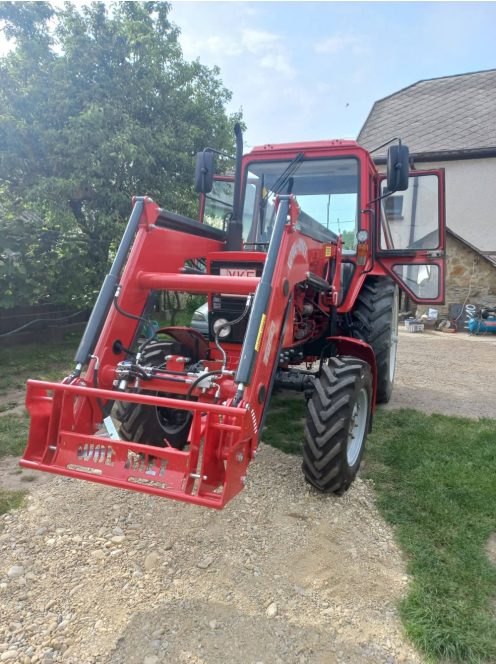 Homlokrakodó Wol-Met (lengyel) 1,5 tonna teherbírású, joystickkal, INGYEN KISZÁLLÍTVA AJÁNDÉK HÁTSÓHÍD MEREVÍTŐVEL